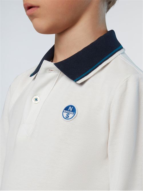 POLO LONG SLEEVE W/LOGO NORTH SAILS | 795085/105